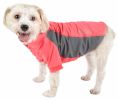 Pet Life Active 'Barko Pawlo' Relax-Stretch Wick-Proof Performance Dog Polo T-Shirt - Red - X-Small