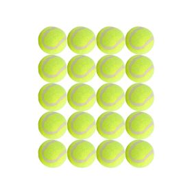Dog Tennis Balls 20 Pack Pet Tennis Ball for Small Dogs Premium Fetch Toy Non-Toxic Non-Abrasive Material - KM0632