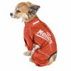 Dog Helios 'Hurricanine' Waterproof And Reflective Full Body Dog Coat Jacket W/ Heat Reflective Technology - Orange - Medium