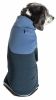 Pet Life Active 'Embarker' Heathered Performance 4-Way Stretch Two-Toned Full Body Warm Up - Teal - X-Small