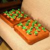 12 Plush Carrots Enrichment Dog Puzzle Toys Hide and Seek Carrot Farm Dog Toys Carrot Patch Dog Snuffle Toy for Puppy Large Dogs - 12 Carrots 35x35cm
