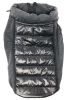 Pet Life 'Apex' Lightweight Hybrid 4-Season Stretch and Quick-Dry Dog Coat w/ Pop out Hood - Black - X-Small