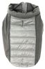 Pet Life 'Apex' Lightweight Hybrid 4-Season Stretch and Quick-Dry Dog Coat w/ Pop out Hood - Grey - X-Small