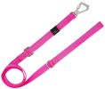 Pet Life 'Advent' Outdoor Series 3M Reflective 2-in-1 Durable Martingale Training Dog Leash and Collar - Pink - Large