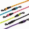 Strong Dog Leash with Zipper Pouch;  Comfortable Padded Handle and Highly Reflective Threads Dog Leashes for Small Medium and Large Dogs - Blue