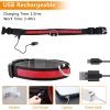 LED Dog Collar USB Rechargeable Adjustable Dog Safety Collar Night Safety Flashing Luminous Light up Collar - Green - S
