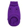 Dog Sweater Warm Pet Sweater Dog Sweaters for Small Dogs Medium Dogs Large Dogs Cute Knitted Classic Clothes Coat for Dog Puppy - 3X-Large - PURPLE