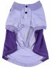 Pet Life Active 'Barko Pawlo' Relax-Stretch Wick-Proof Performance Dog Polo T-Shirt - Purple - X-Large