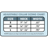 Adjustable Collar - Quick Release Metal Alloy - Beige Plaid - S - Beige Plaid