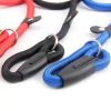 Durable Dog Slip Rope Leash With Strong Slip Lead; Adjustable Pet Slipknot Nylon Leash For Dogs - Blue - L - Diameter 1.0cm