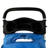 Folding Pet Stroller Dog/Cat Travel Carrier Blue - Blue