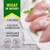 Dog Calcium Bones Wrapped Chicken & Rawhide Free Chew Treats Pet Healthy Dried Snacks Grain Free Organic Meat Chews for Training Small Large Dogs - Be