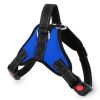 Dog Chest Harness Explosion-Proof Traction Rope For Medium and Large Dog Cat Lash Nylon Material Golden Retriever Pet Supplies - Blue - M for 13-20kg