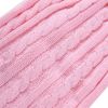 Dog Sweater Warm Pet Sweater Dog Sweaters for Small Dogs Medium Dogs Large Dogs Cute Knitted Classic Clothes Coat for Dog Puppy - Medium - PINK