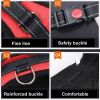 Dog Chest Harness Explosion-Proof Traction Rope For Medium and Large Dog Cat Lash Nylon Material Golden Retriever Pet Supplies - Multicolor - M for 13