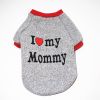 Letter Print Pet Sweater For Dog & Cat; Warm Dog Sweater Soft Cat Sweatshirt; Winter Pet Apparel - Light Grey - L