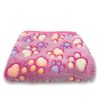 Soft and Fluffy High Quality Pet Blanket Cute Cartoon Pattern Pet Mat Warm and Comfortable Blanket for Cat and Dogs Pet Supplies - Pink - For big dogs